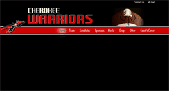 Desktop Screenshot of cherokeewarriorsfootball.org
